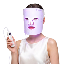 Силиконовая маска для фотоомоложения лица Yamaguchi LED Light Face Mask